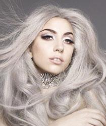 Lady Gaga Grey hair